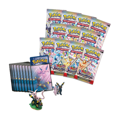 Pokémon - Coffret Premium avec Figurine Écarlate et Violet Évolutions Prismatiques